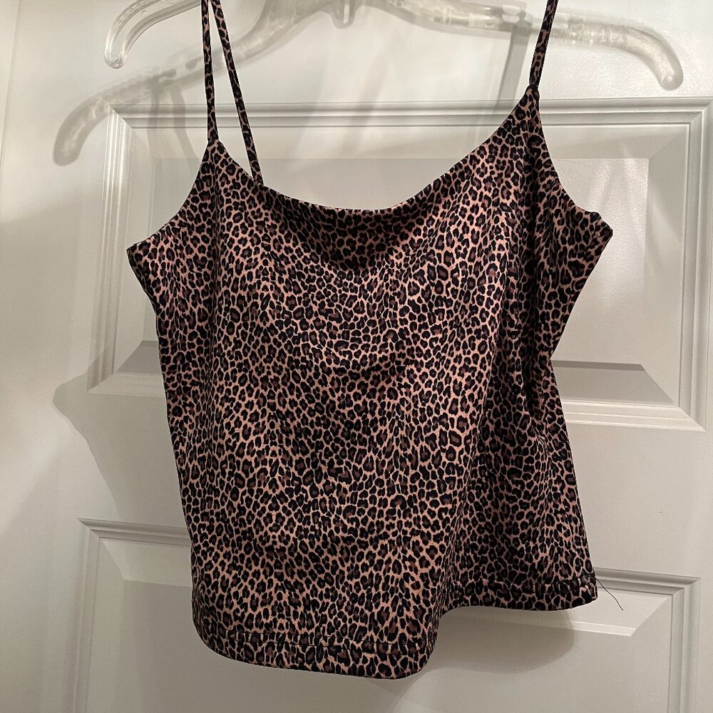Leopard Crop Top
